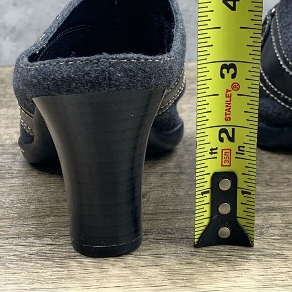 Aerosoles~Women’s~”In A Cinch”~Gray Fabric Upper Mules with Heels Slip On~Size 8 - Picture 5 of 10